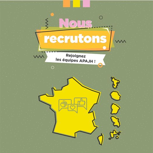 L’APAJH 37 recrute !